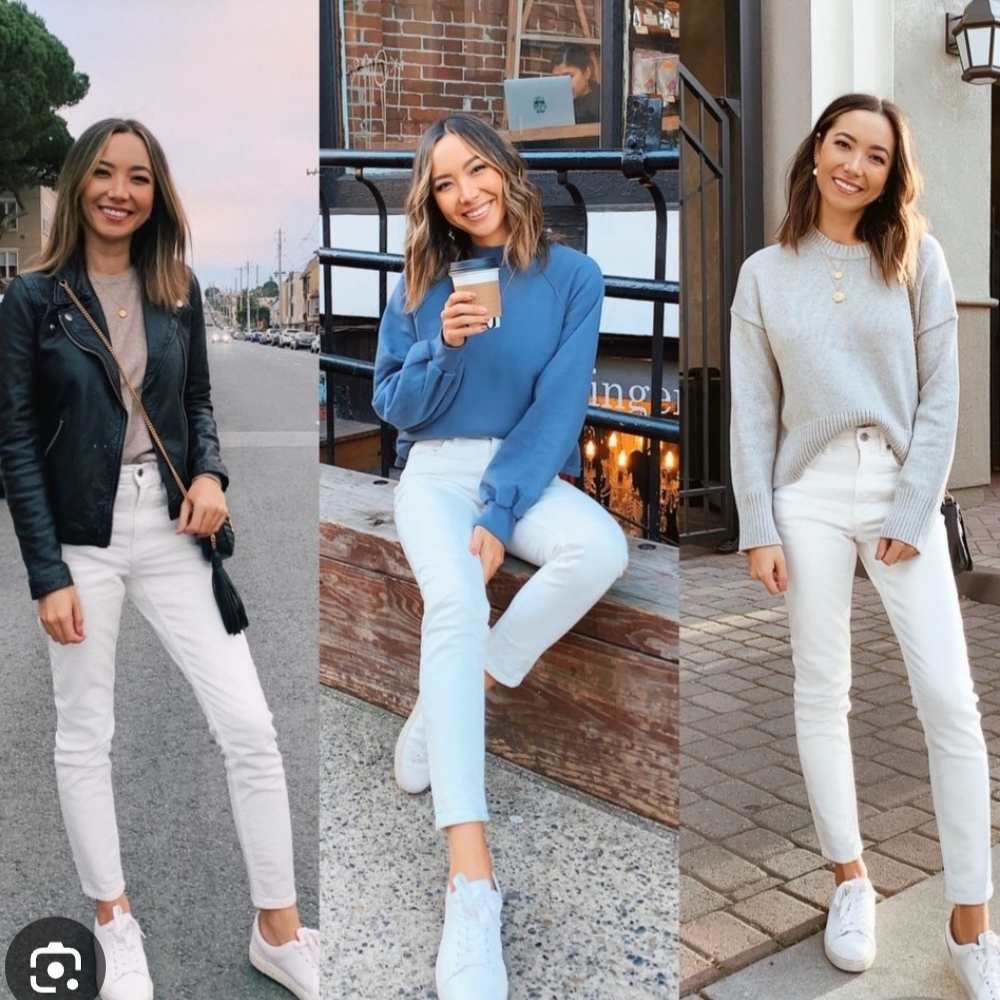City Streets Women's White Skinny Jeans
